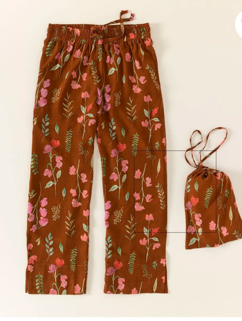 Uncommon Goods Birth Month Flower Lounge Pants, April